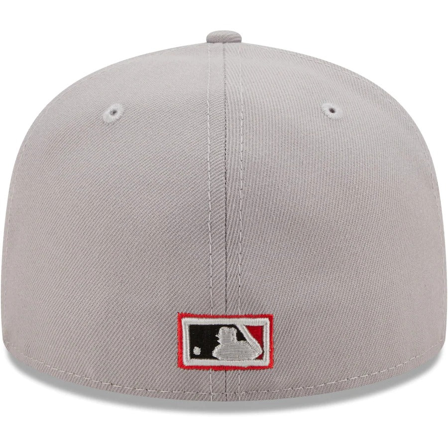 New Era Gray/Black Chicago White Sox 1983 MLB All-Star Game Red Undervisor 59FIFTY Fitted Hat