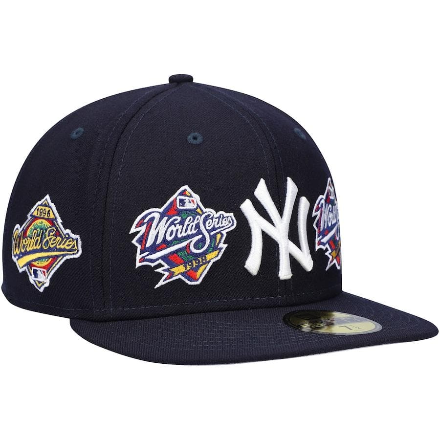 New Era New York Yankees Navy 27x World Series Champions 59FIFTY Fitted Hat