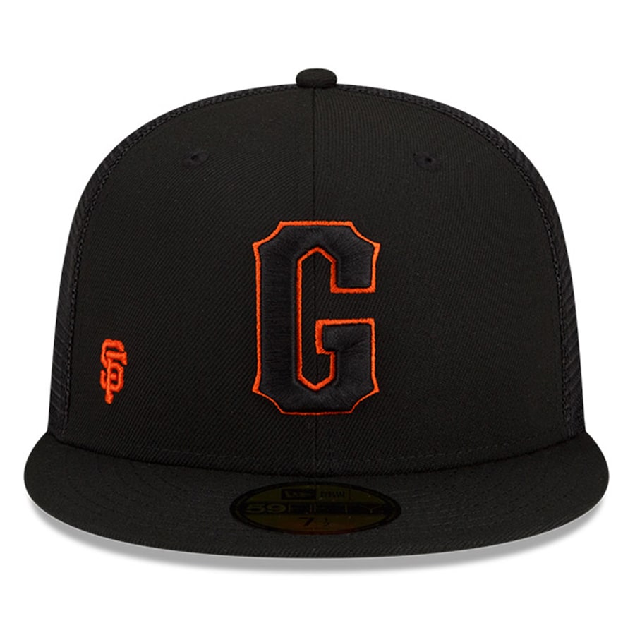New Era San Francisco Giants Black 2022 Batting Practice 59FIFTY Fitted Hat
