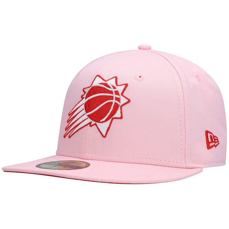 New Era Phoenix Suns Pink Candy Cane 59FIFTY Fitted Hat