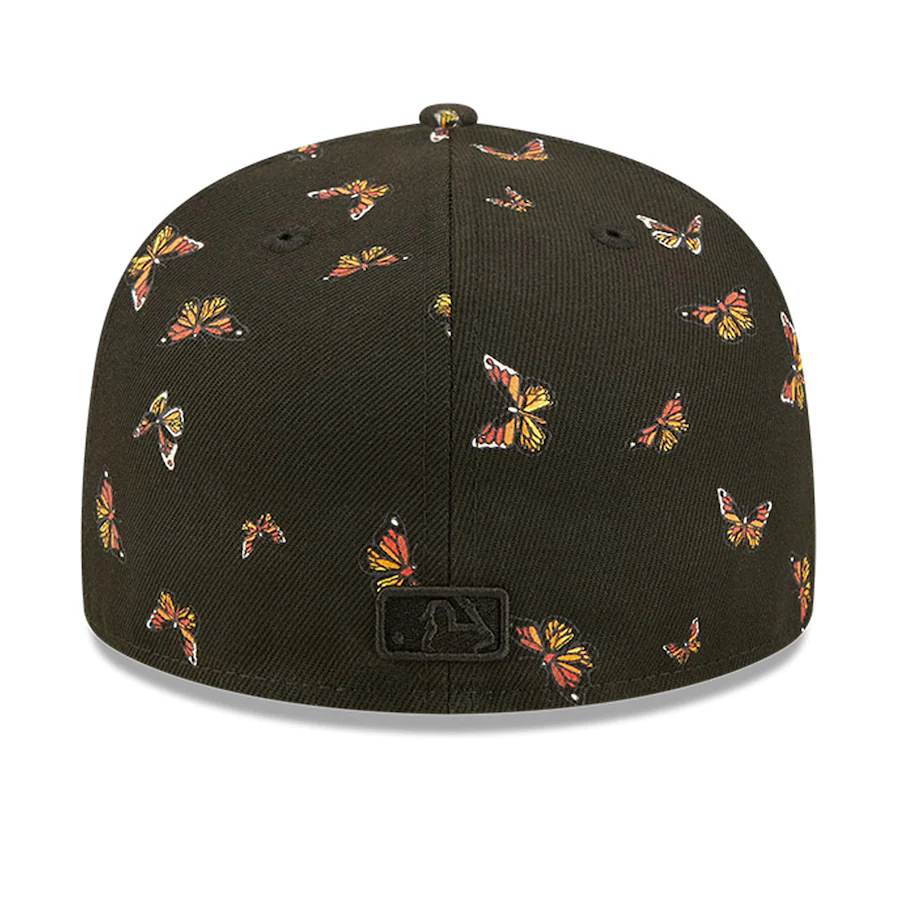 New Era Boston Red Sox Black Flutter 59FIFTY Fitted Hat