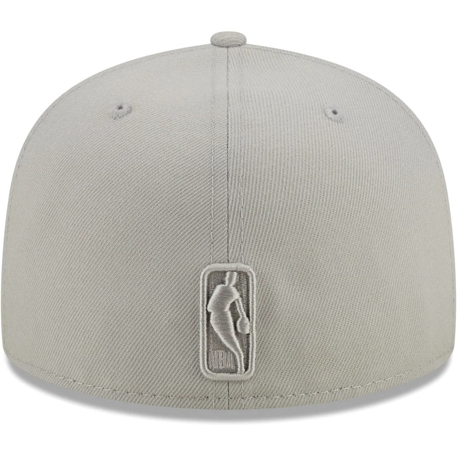 New Era Houston Rockets Gray Logo Color Pack 59FIFTY Fitted Hat
