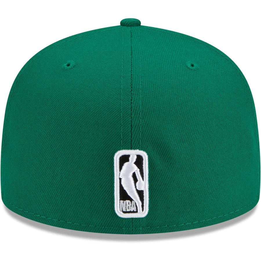 New Era Boston Celtics Kelly Green City Cluster 59FIFTY Fitted Hat