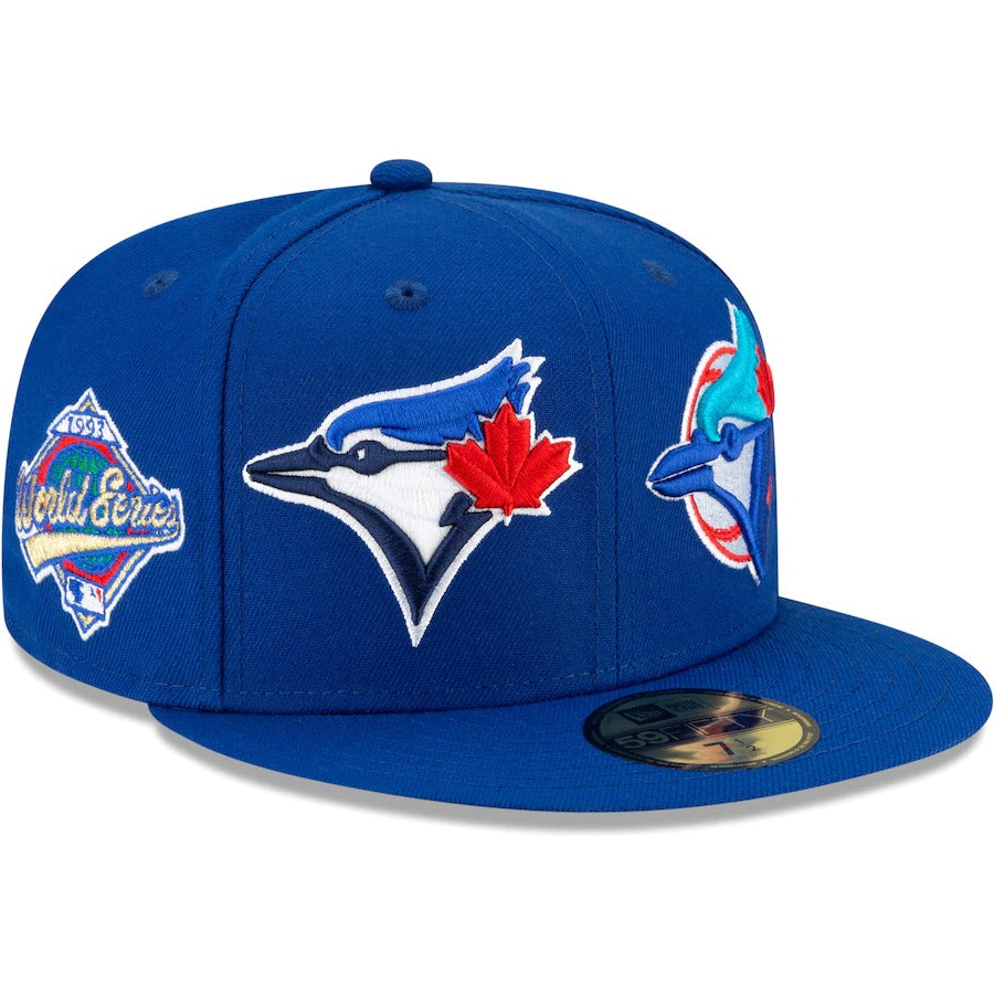 New Era Toronto Blue Jays Royal Patch Pride 59FIFTY Fitted Hat