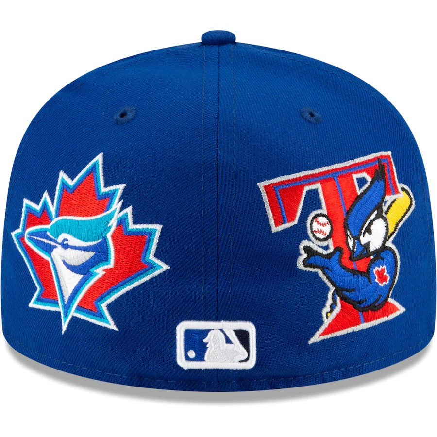 New Era Toronto Blue Jays Royal Patch Pride 59FIFTY Fitted Hat