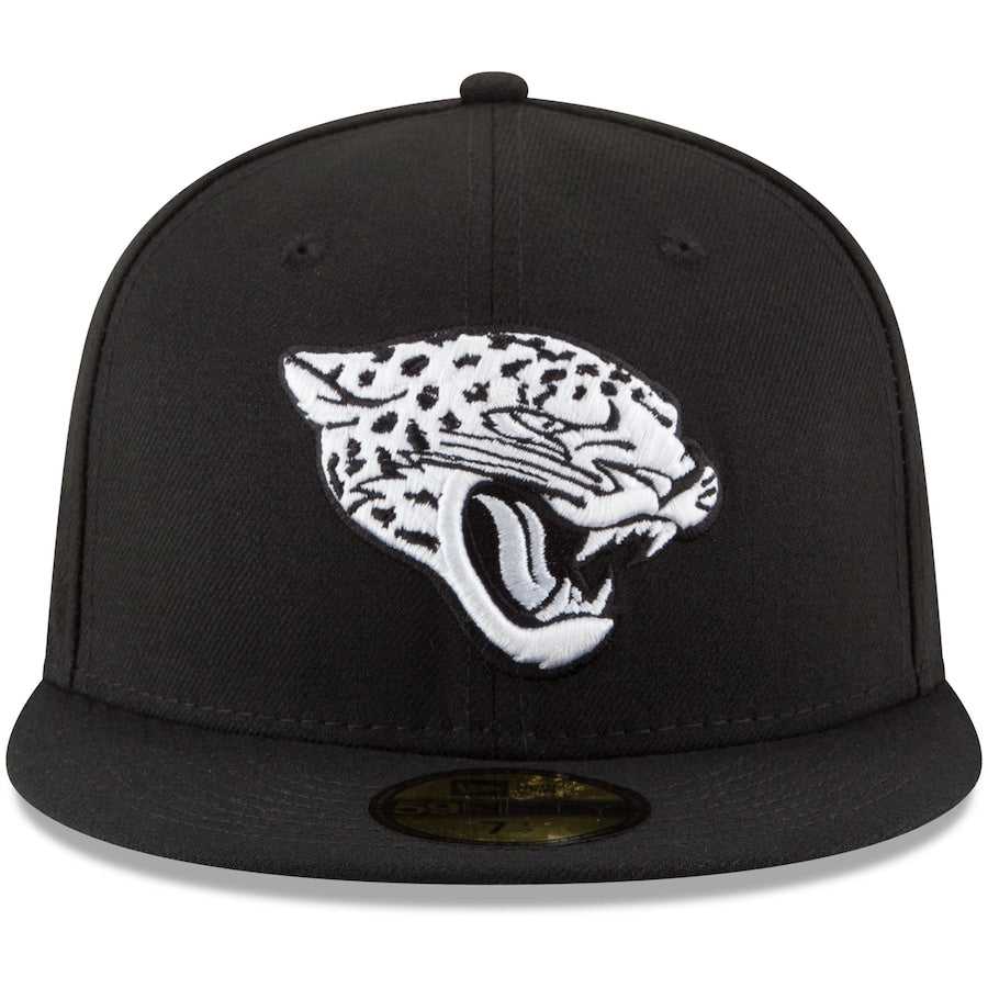New Era Jacksonville Jaguars Black B-Dub 59FIFTY Fitted Hat