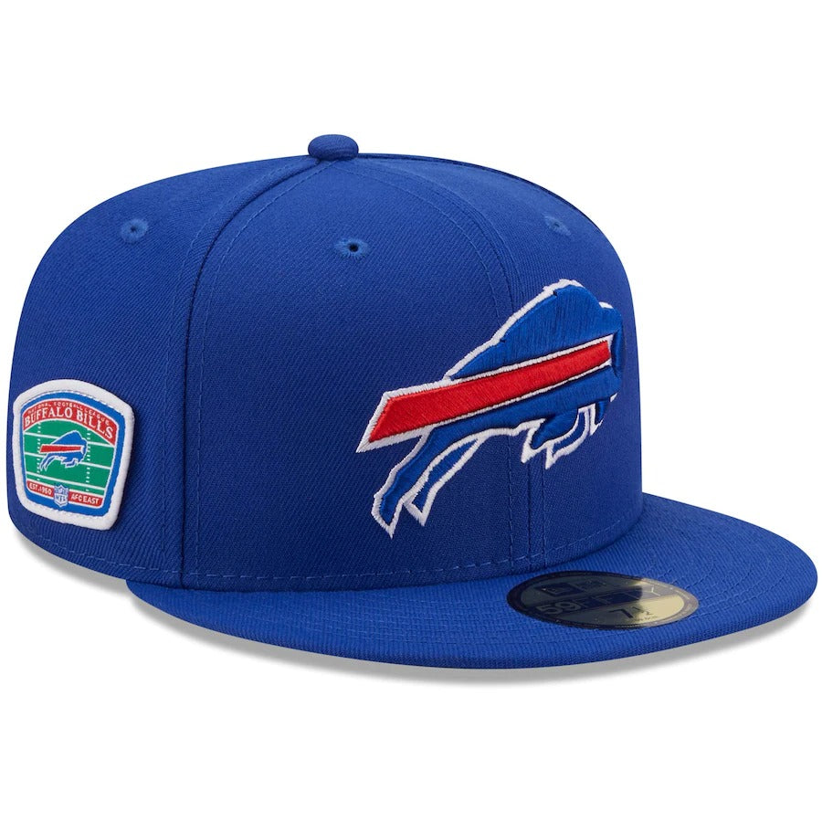 New Era Royal Buffalo Bills Field Patch 59FIFTY Fitted Hat