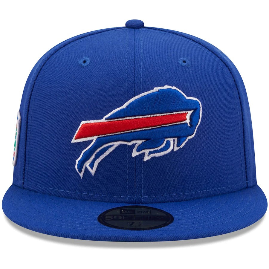 New Era Royal Buffalo Bills Field Patch 59FIFTY Fitted Hat