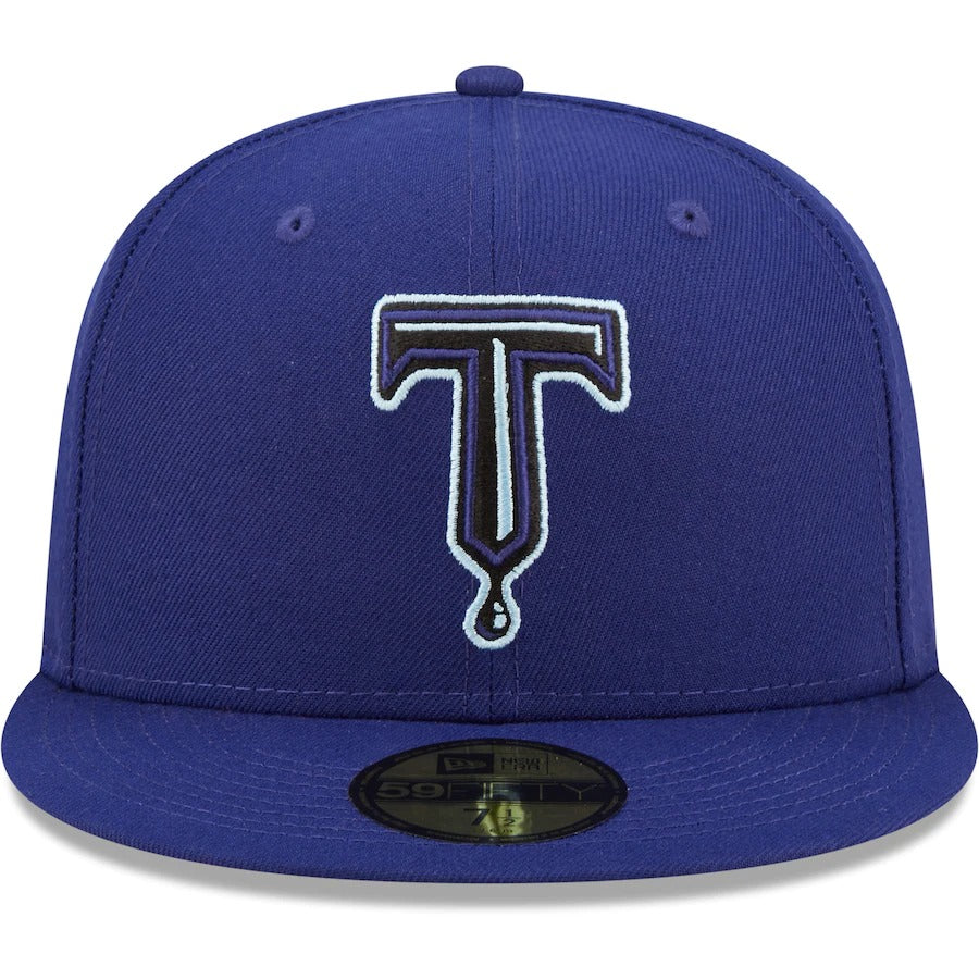 New Era Tulsa Drillers Royal Authentic Collection 59FIFTY Fitted Hat