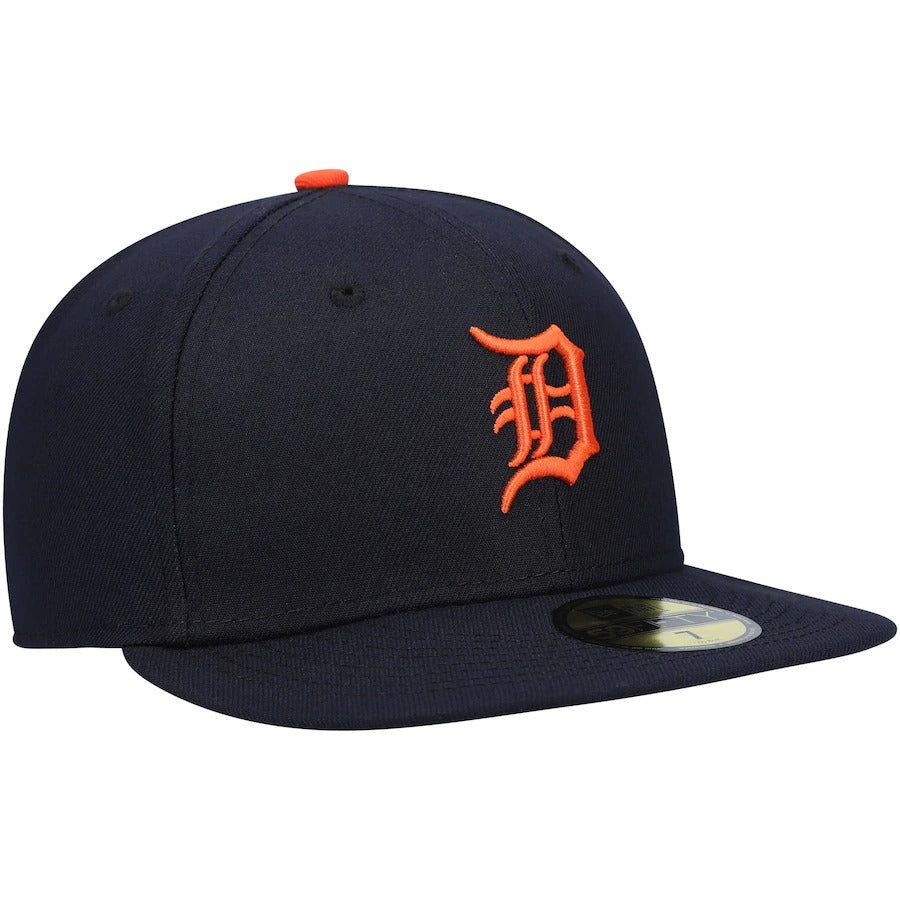 New Era Detroit Tigers Navy Authentic Collection On-Field Road 59FIFTY Fitted Hat