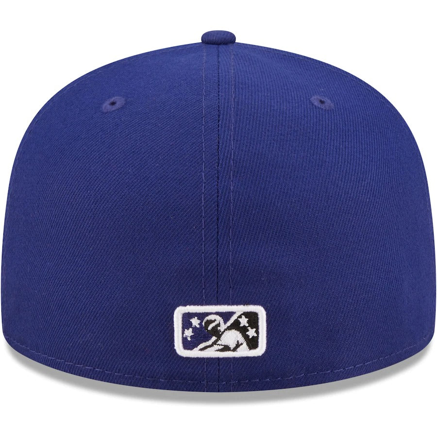 New Era Tulsa Drillers Royal Authentic Collection 59FIFTY Fitted Hat