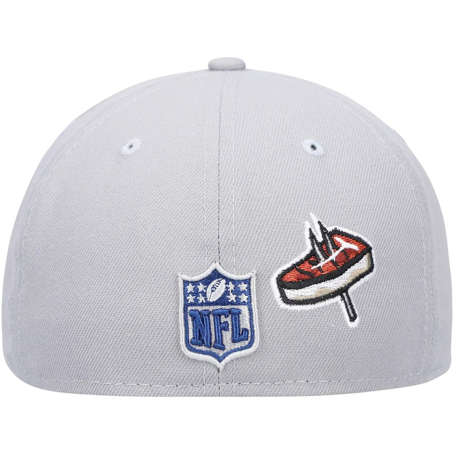New Era Indianapolis Colts Gray City Describe 59FIFTY Fitted Hat