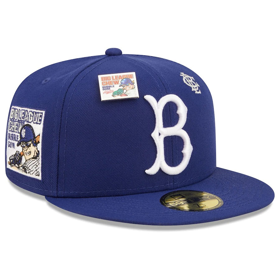 New Era MLB x Big League Chew Brooklyn Dodgers Royal 59FIFTY Fitted Hat