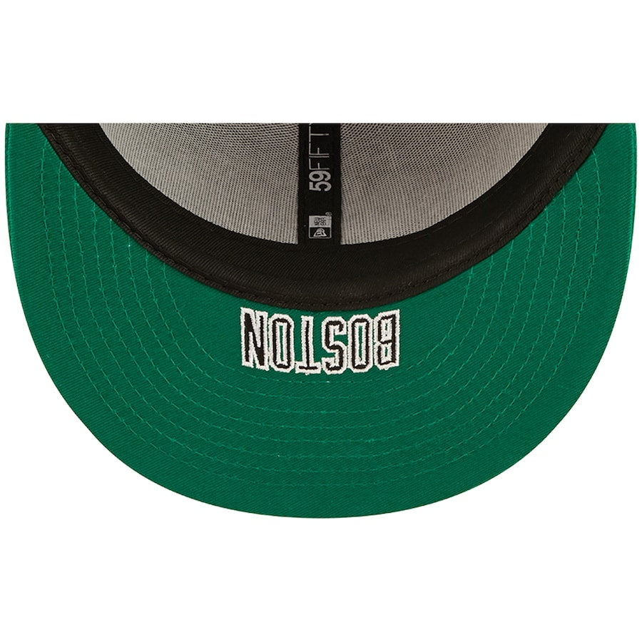 New Era Boston Celtics Kelly Green Side Split 59FIFTY Fitted Hat