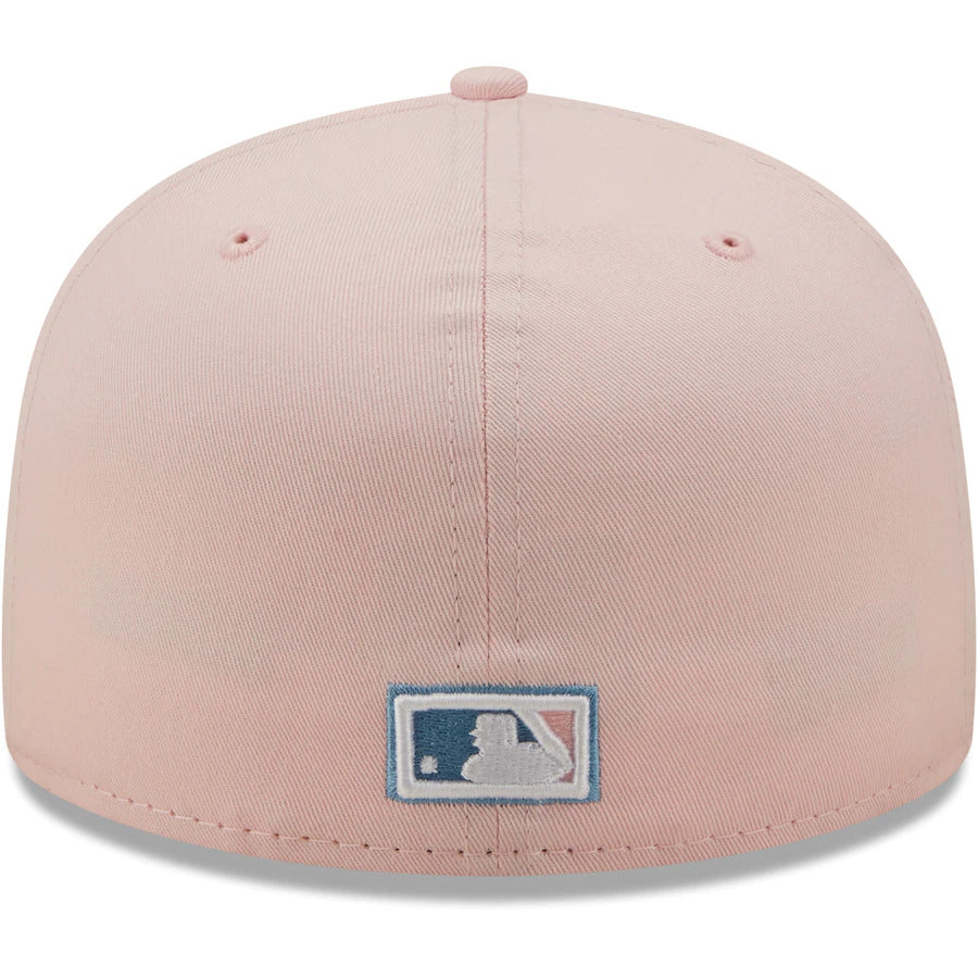 New Era Pink Pittsburgh Pirates 1960 World Series Sky Undervisor 59FIFTY Fitted Hat