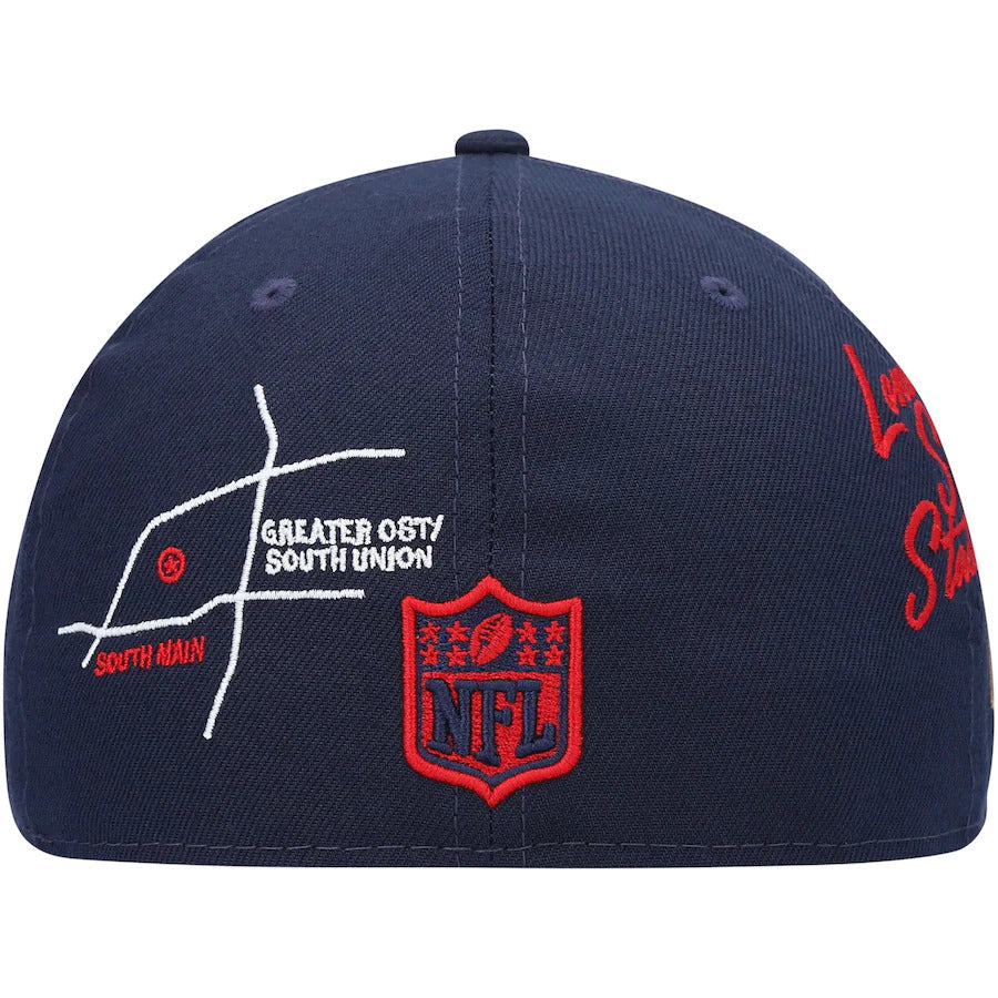 New Era Navy Houston Texans City Transit 59FIFTY Fitted Hat
