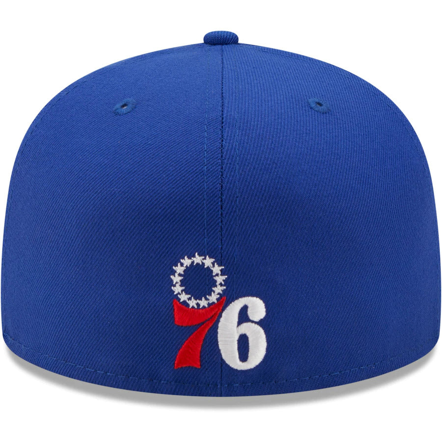 New Era Royal Blue Philadelphia 76ers Scored 59FIFTY Fitted Hat