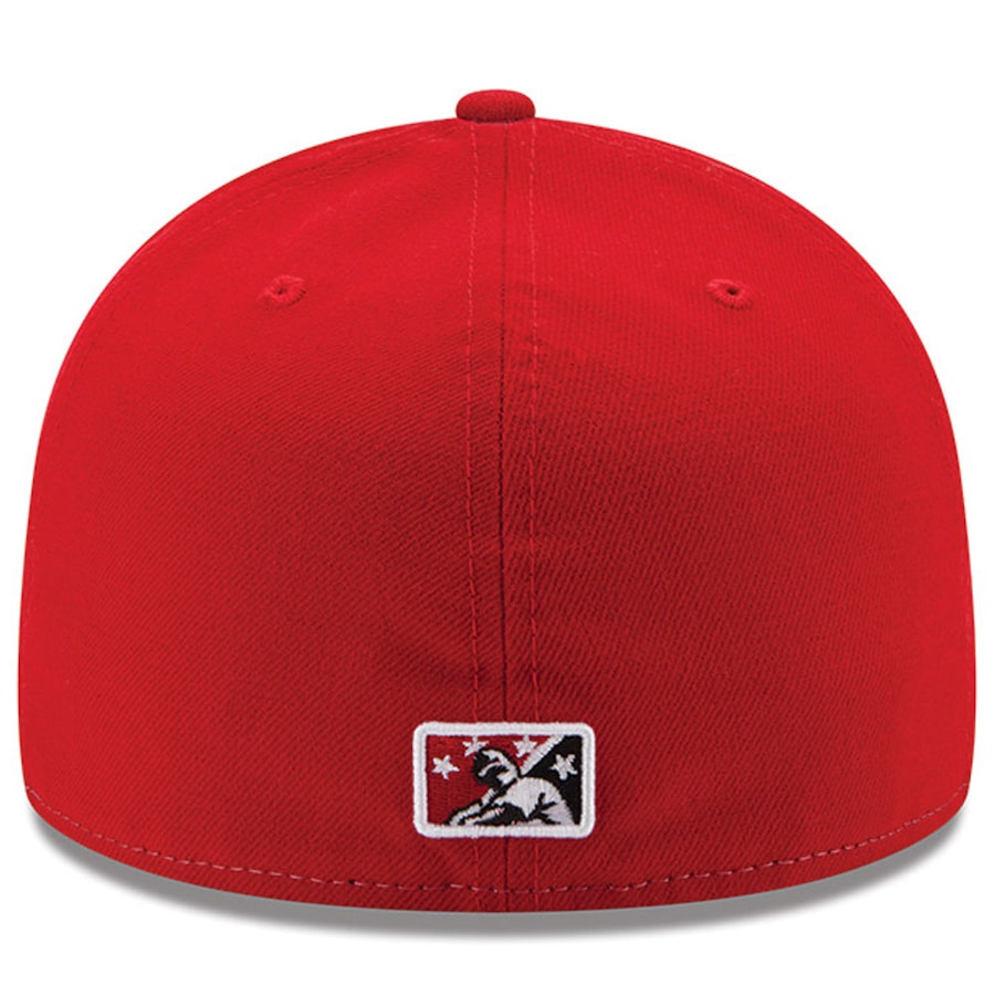 New Era Florida Fire Frogs Red Alternate 1 Authentic Collection On-Field 59FIFTY Fitted Hat