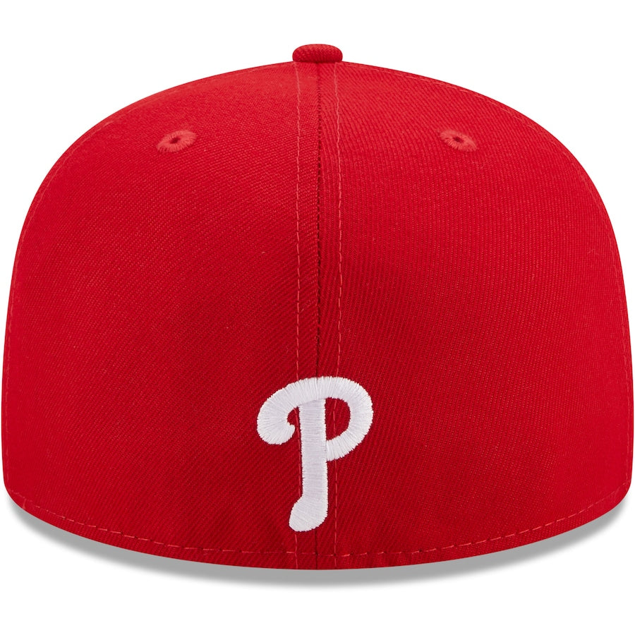 New Era Red Philadelphia Phillies Scored 59FIFTY Fitted Hat