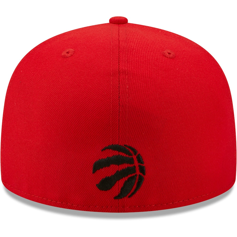 New Era Toronto Raptors Red Scored 59FIFTY Fitted Hat