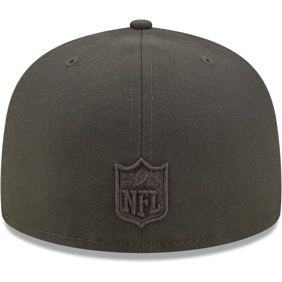 New Era Green Bay Packers Graphite Color Pack 59FIFTY Fitted Hat