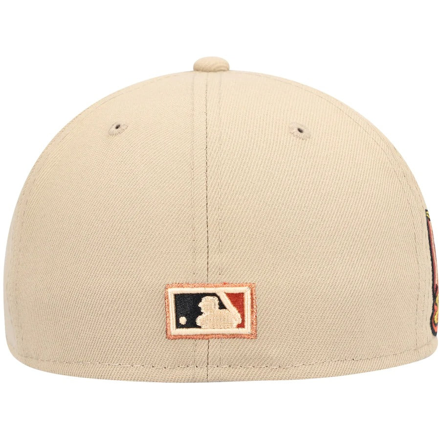 New Era Brown Boston Red Sox Rustbelt Camel 59FIFTY Fitted Hat