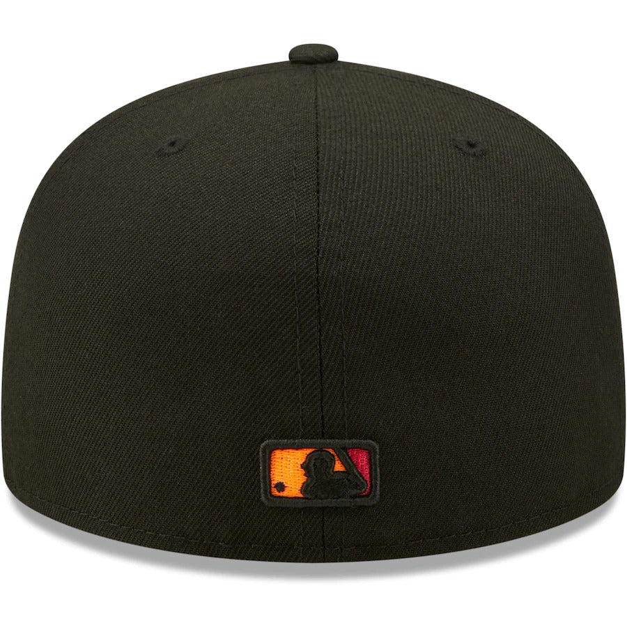 New Era Black Seattle Mariners Neon Fill 59FIFTY Fitted Hat