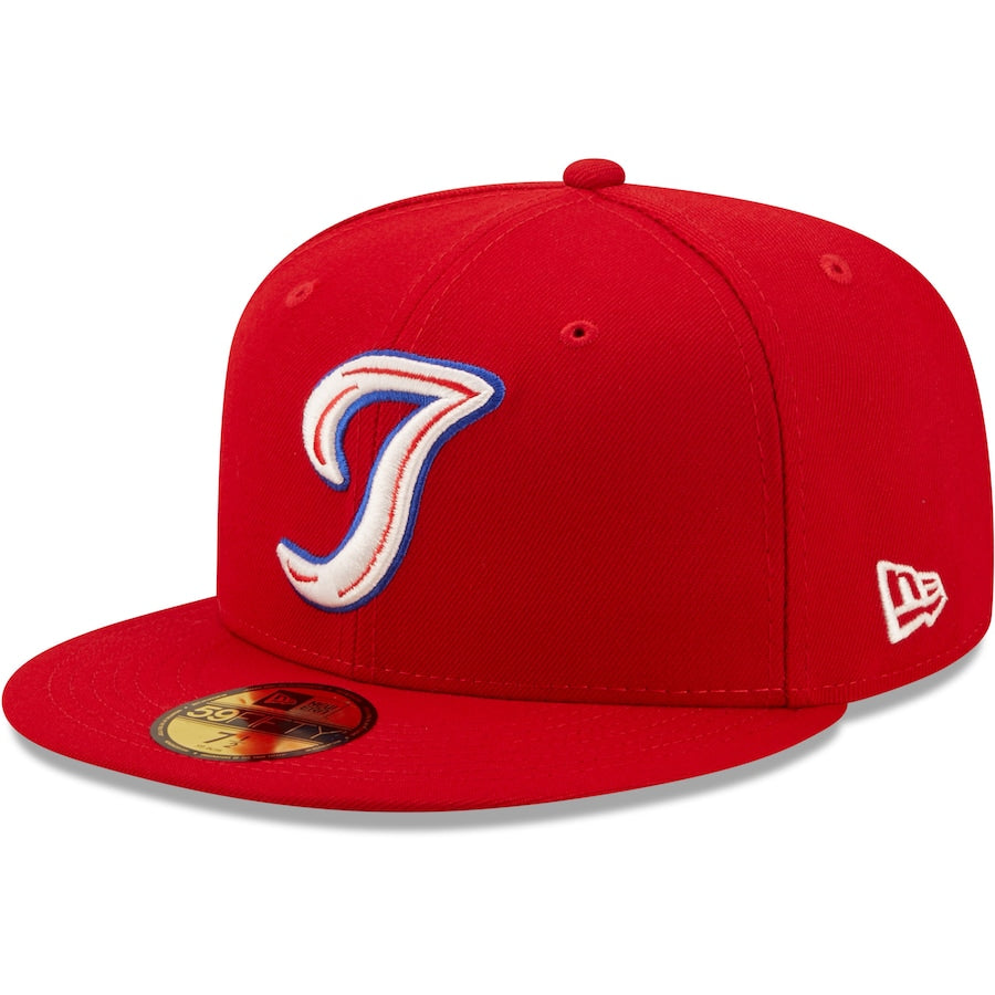 New Era Tulsa Drillers Red Authentic Collection 59FIFTY Fitted Hat