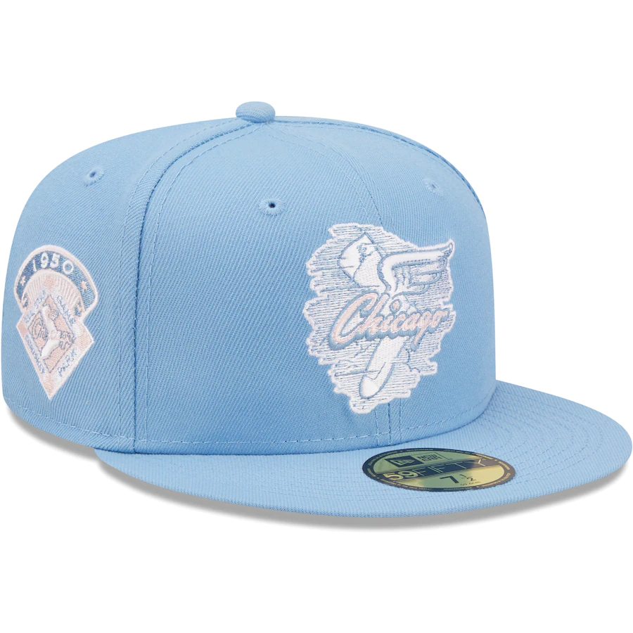 New Era Chicago White Sox Light Blue 1950 MLB All-Star Game 59FIFTY Fitted Hat
