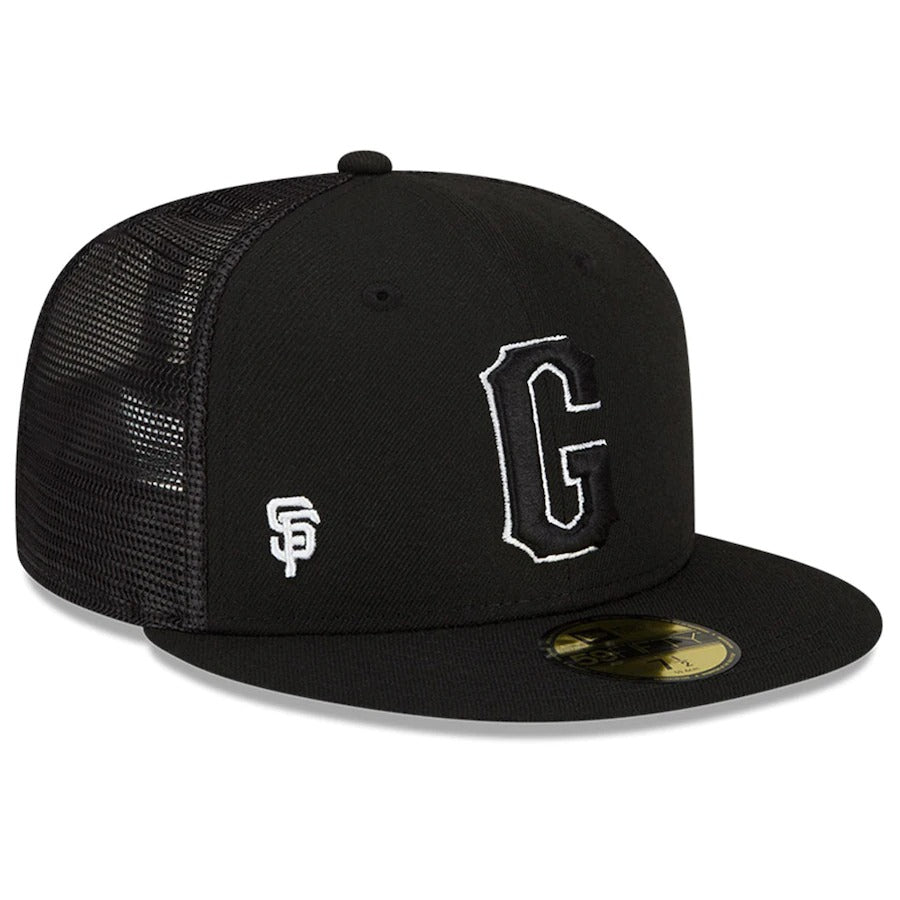 New Era San Francisco Giants Black 2022 Batting Practice 59FIFTY Fitted Hat