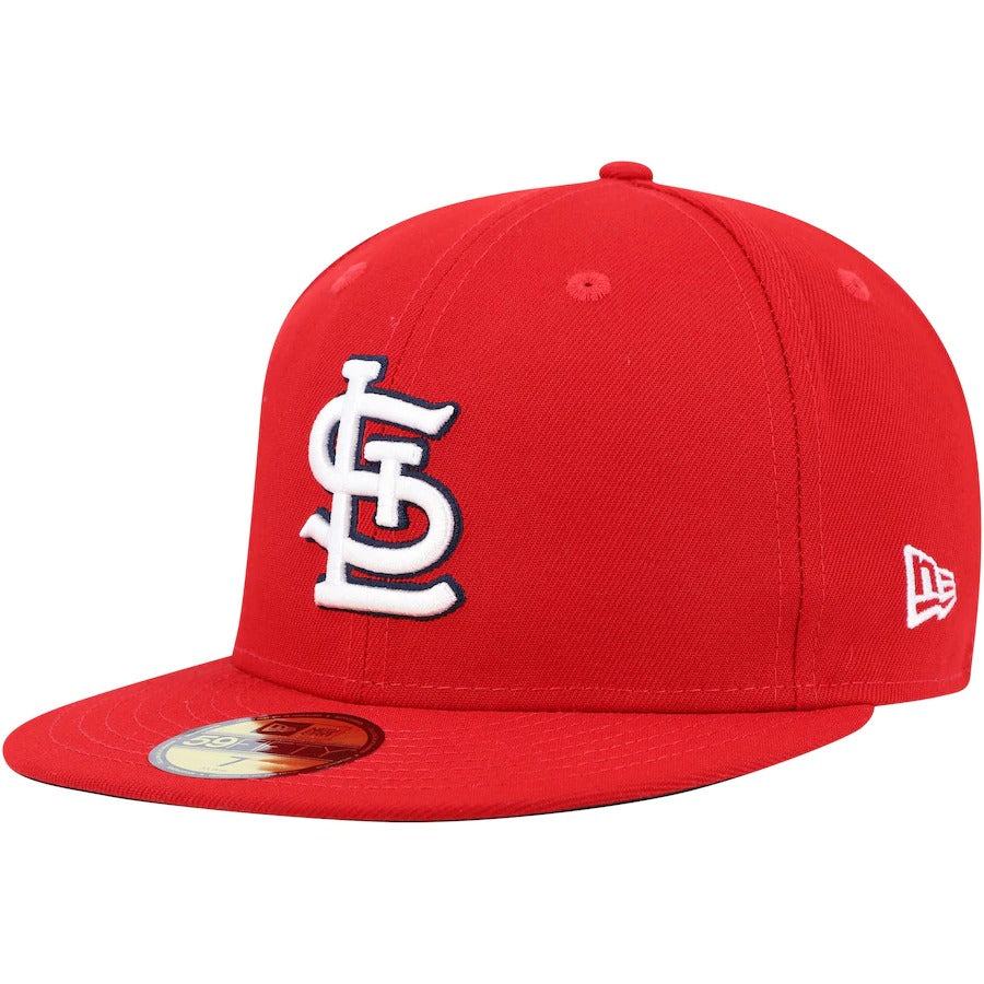 New Era St. Louis Cardinals Red 9/11 Memorial Side Patch 59FIFTY Fitted Hat