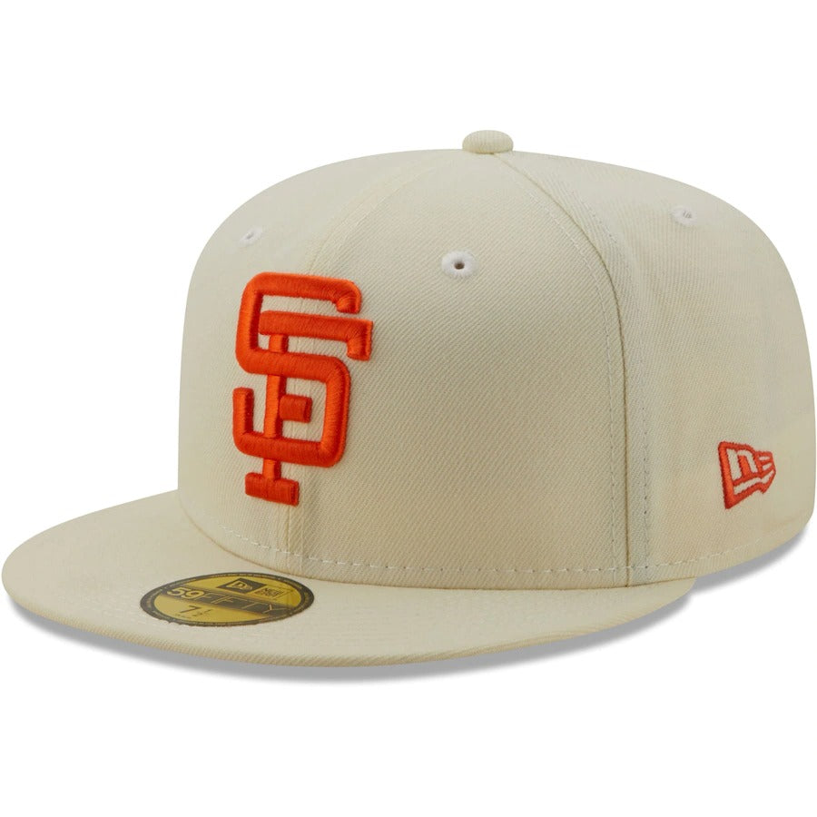New Era San Francisco Giants Cream 1984 All-Star Game Chrome Alternate Undervisor 59FIFTY Fitted Hat