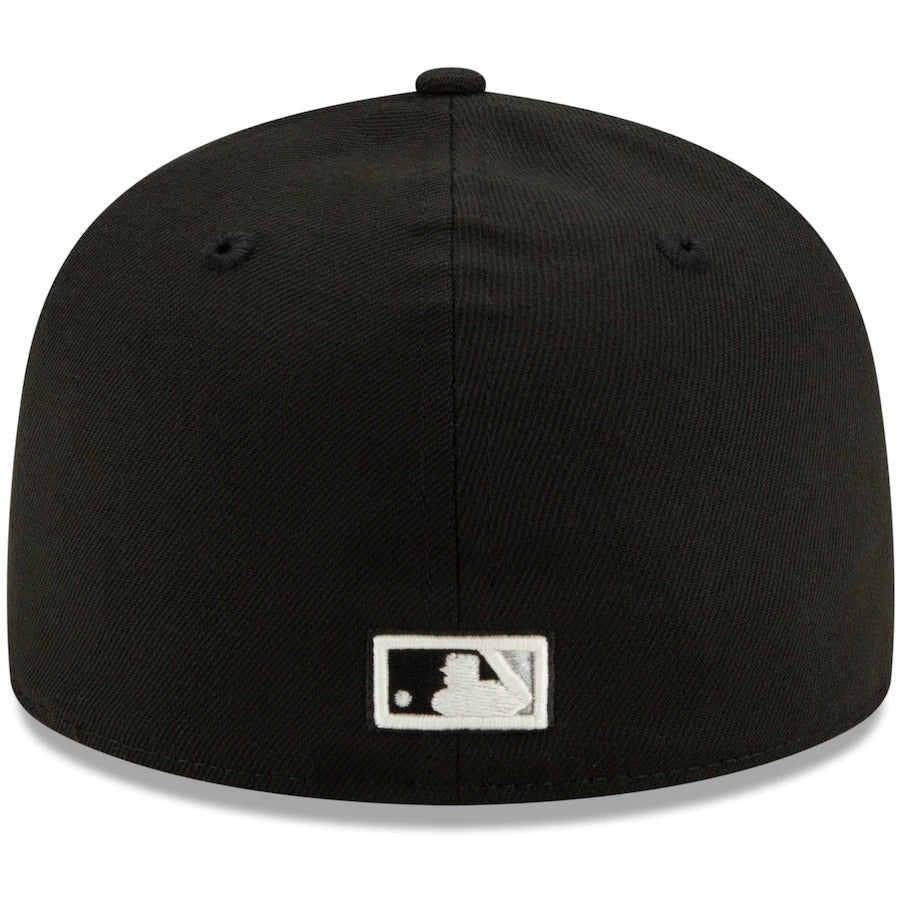 New Era Black Chicago White Sox Authentic Collection 2005 World Series Replica Floral Undervisor 59FIFTY Fitted Hat