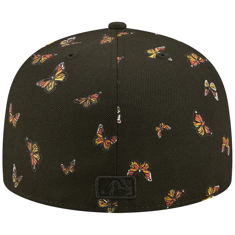 New Era Washington Nationals Black Flutter 59FIFTY Fitted Hat