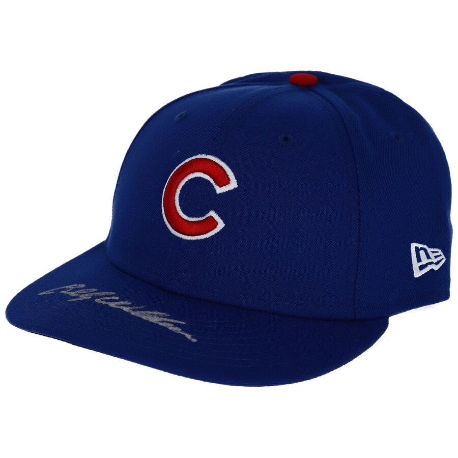 New Era Billy Williams Chicago Cubs Autographed 59FIFTY Fitted Hat