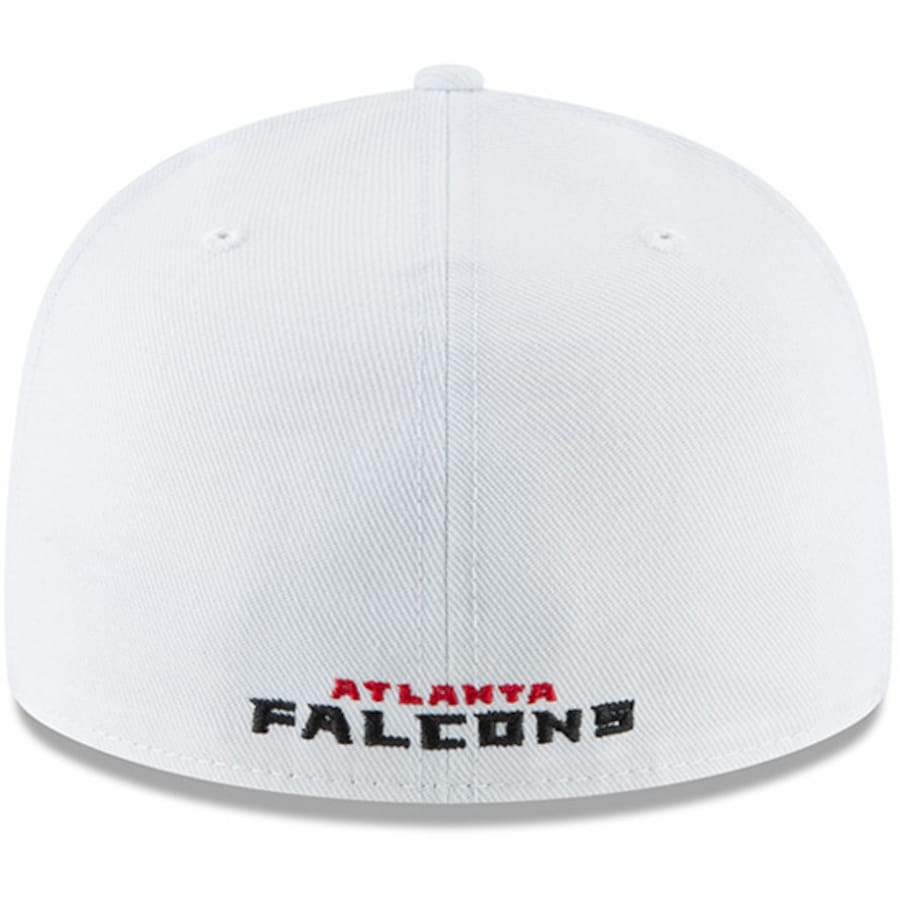 New Era White Atlanta Falcons Omaha 59FIFTY Fitted Hat