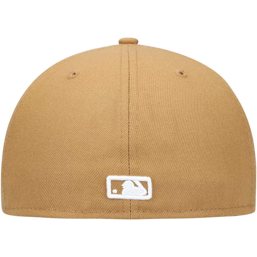 New Era Tan New York Mets Wheat 59FIFTY Fitted Hat