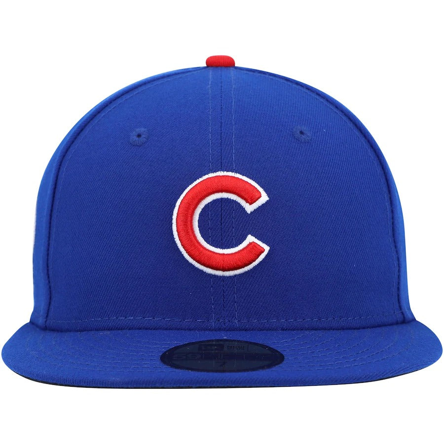 New Era Chicago Cubs Royal 9/11 Memorial Side Patch 59FIFTY Fitted Hat