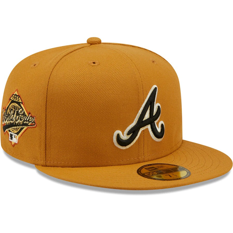 New Era Atlanta Braves 1995 World Series Timbs 59FIFTY Fitted Hat