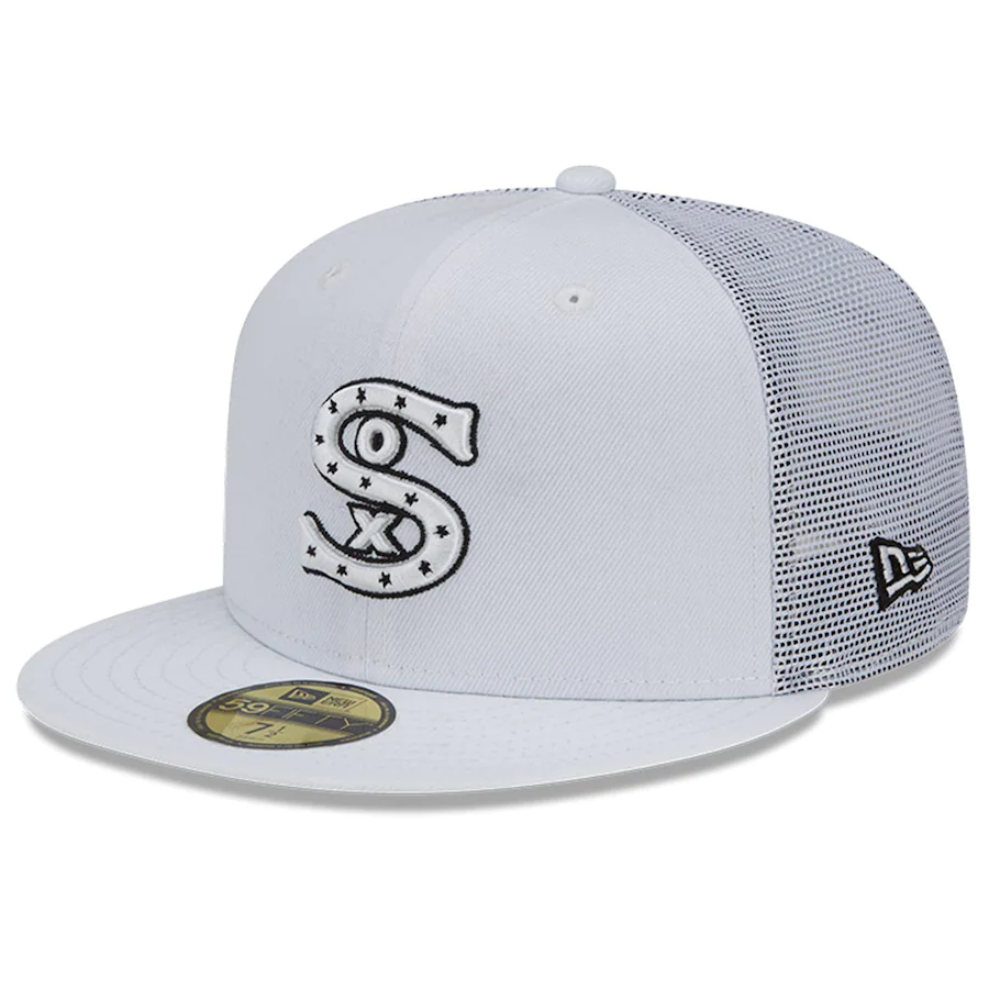 New Era Chicago White Sox White 2022 Batting Practice 59FIFTY Fitted Hat