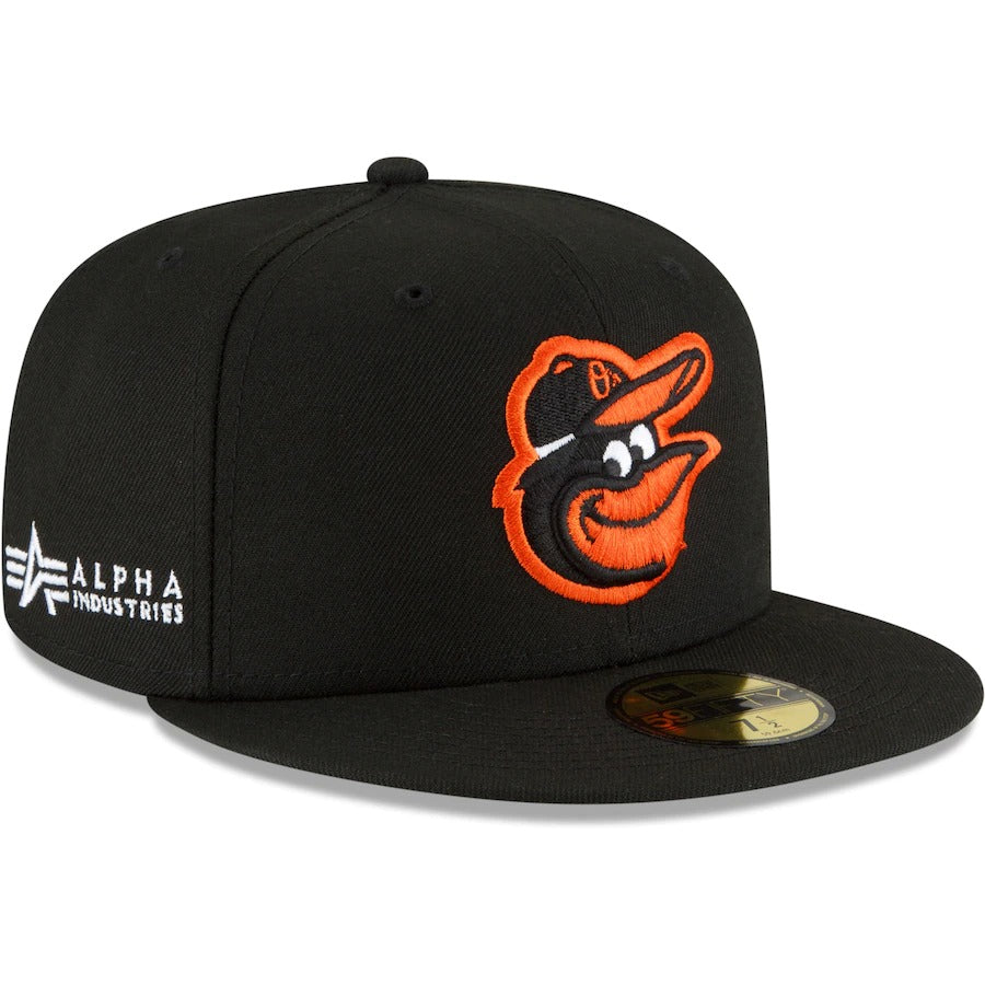 New Era x Alpha Industries Baltimore Orioles 59FIFTY Fitted Hat