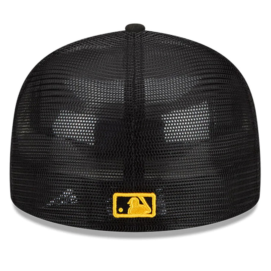 New Era Pittsburgh Pirates Black 2022 Batting Practice 59FIFTY Fitted Hat
