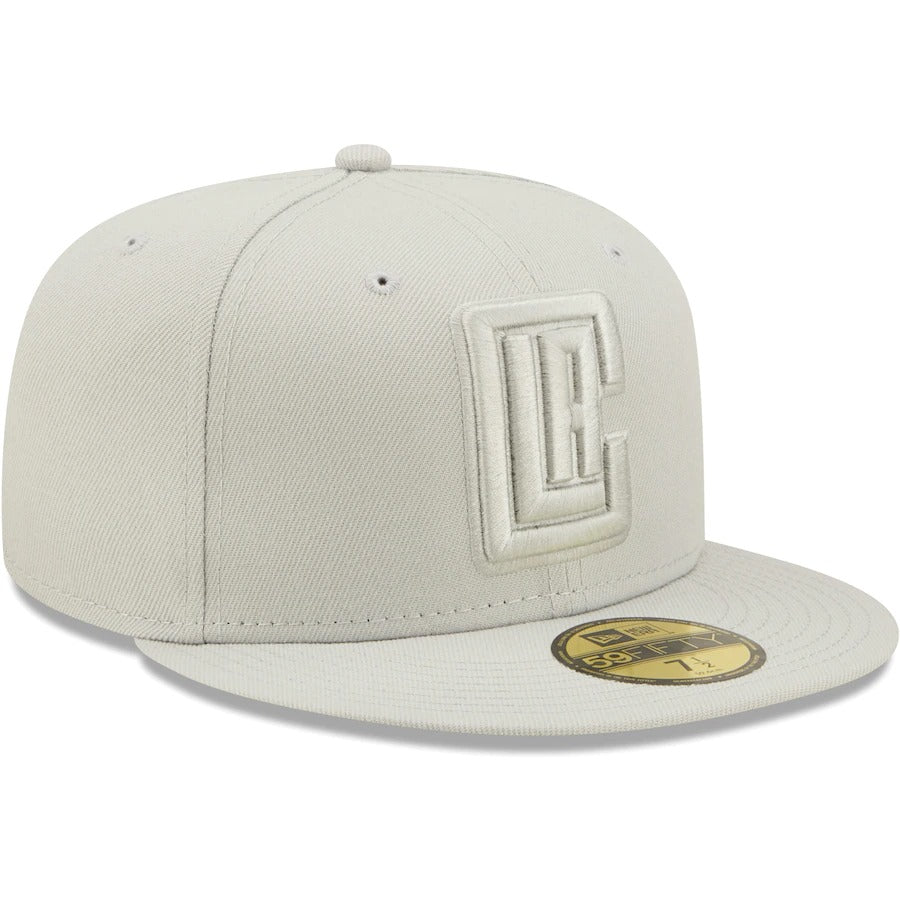 New Era  LA Clippers Gray Logo Color Pack 59FIFTY Fitted Hat