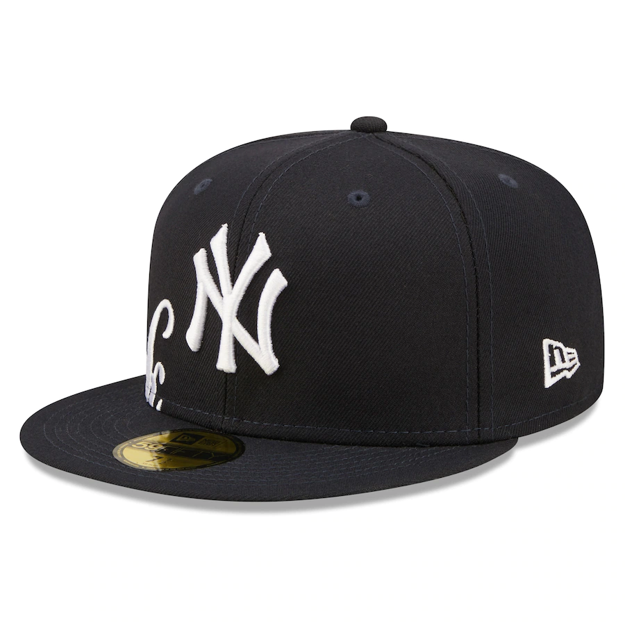 New Era New York Yankees Navy Sidesplit 59FIFTY Fitted Hat