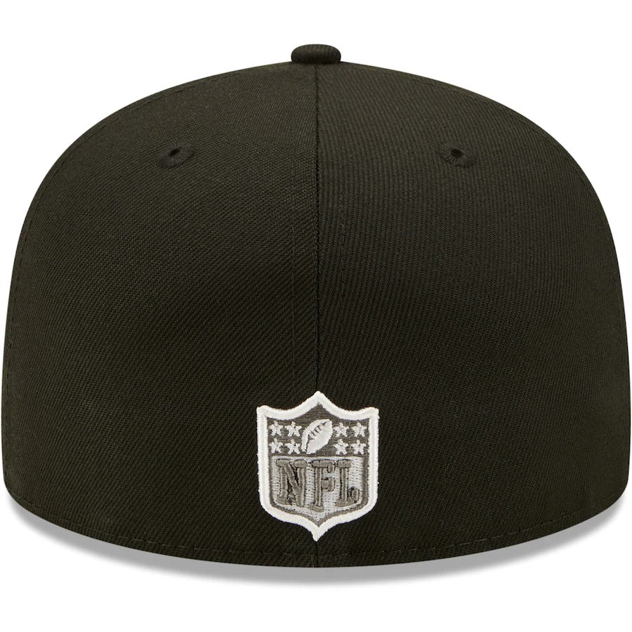 New Era San Francisco 49ers Black 60 Seasons Urban Camo Undervisor 59FIFTY Fitted Hat