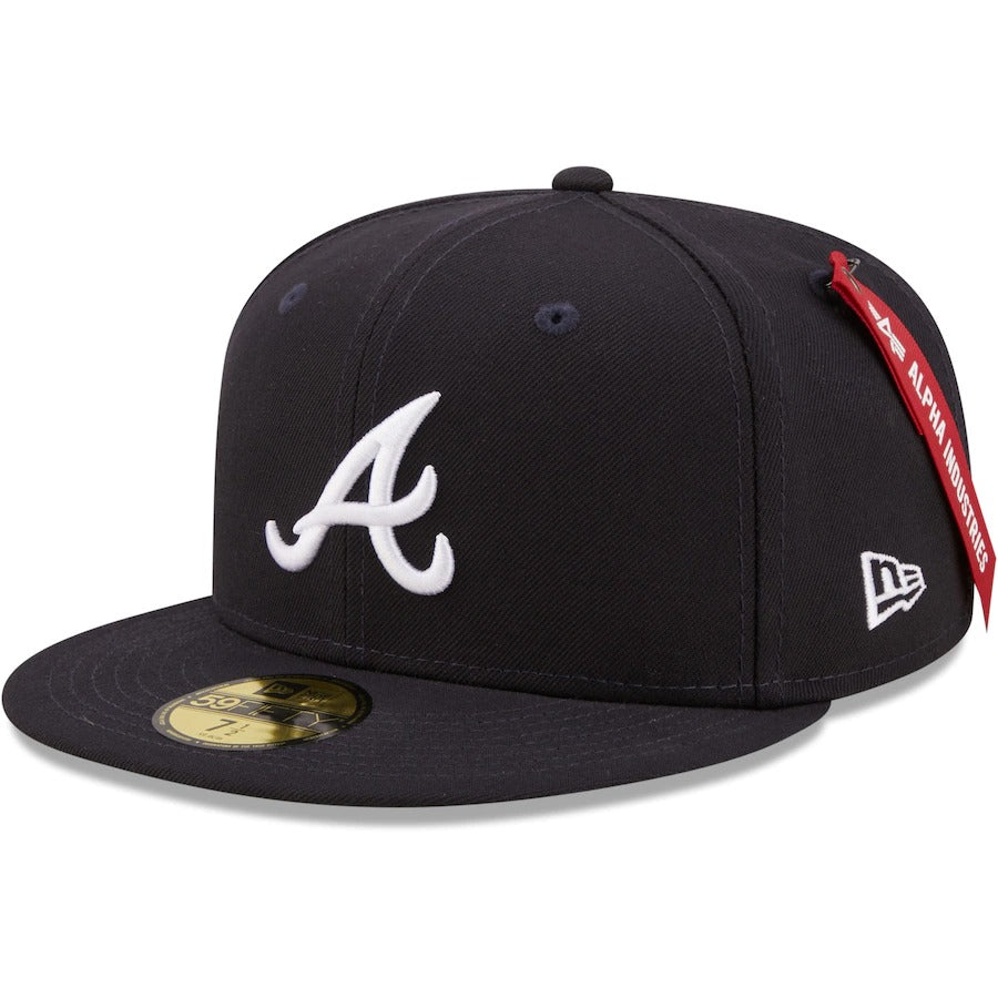 New Era x Alpha Industries Atlanta Braves 59FIFTY Fitted Hat