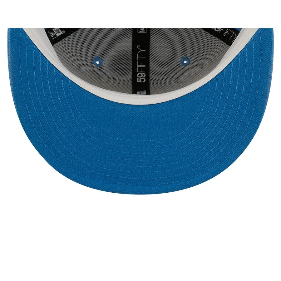 New Era Carolina Panthers Light Blue 20 Seasons The Pastels 59FIFTY Fitted Hat