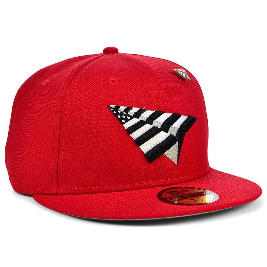 New Era Red Paper Planes 59FIFTY Fitted Hat