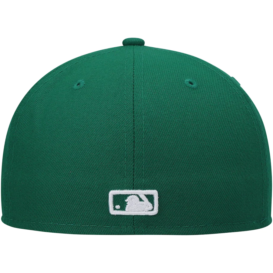 New Era Seattle Mariners Kelly Green Logo White 59FIFTY Fitted Hat