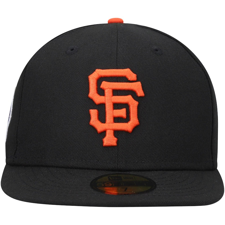 New Era San Francisco Giants Black 9/11 Memorial Side Patch 59FIFTY Fitted Hat